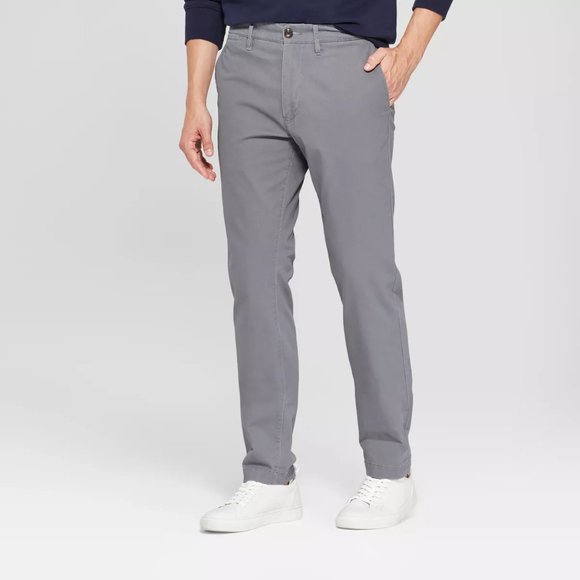 Men's Slim Fit Chinos-30x30 - Picture 1 of 1